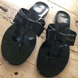 Coach Jelly Sandals